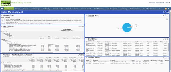 SalesForce-Intacct-Integration-Intacct-Home